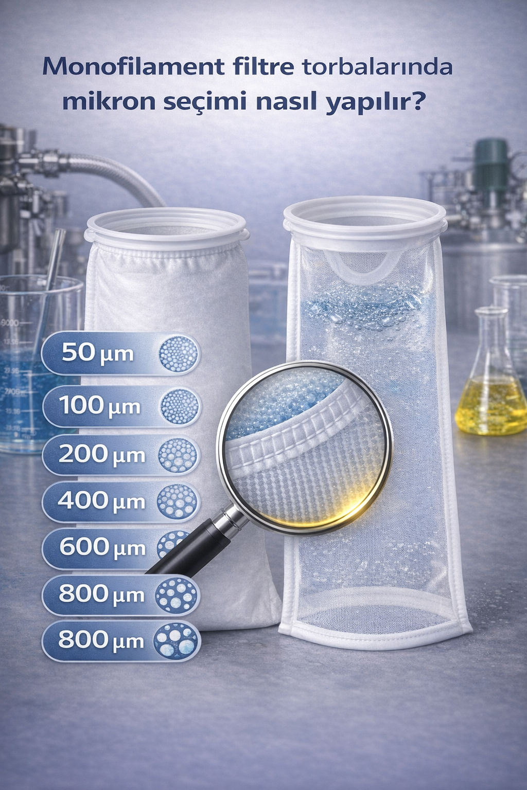 Monofilament Filtre Torbalarında Mikron Seçimi Nasıl Yapılır?
